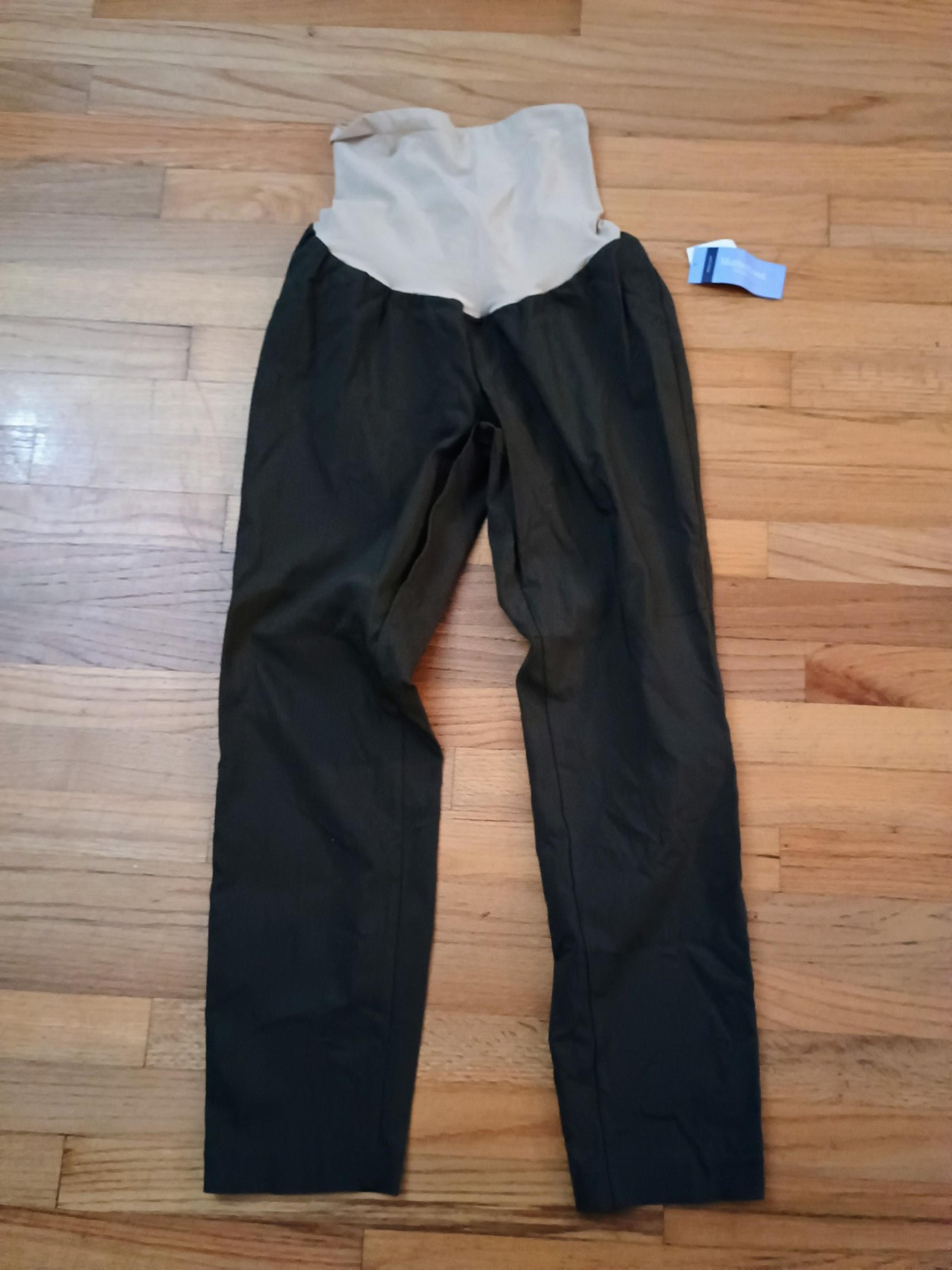 Motherhood Maternity XL olive green pants womens