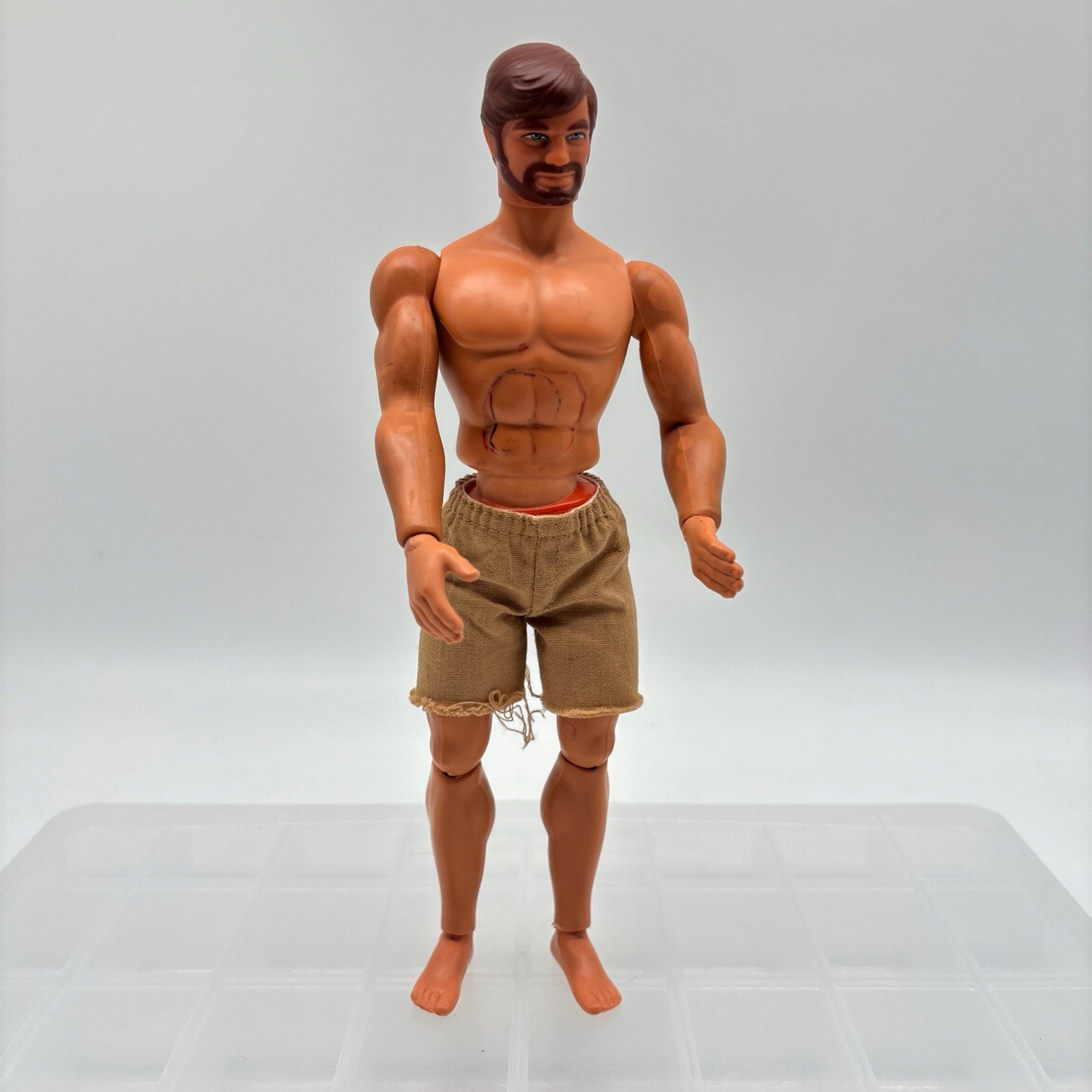 Vintage 1971 Big Jim Karate Chop Figure! Incomplete!