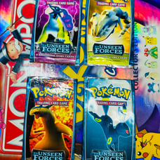 Pokemon ex unseen forces empty packs