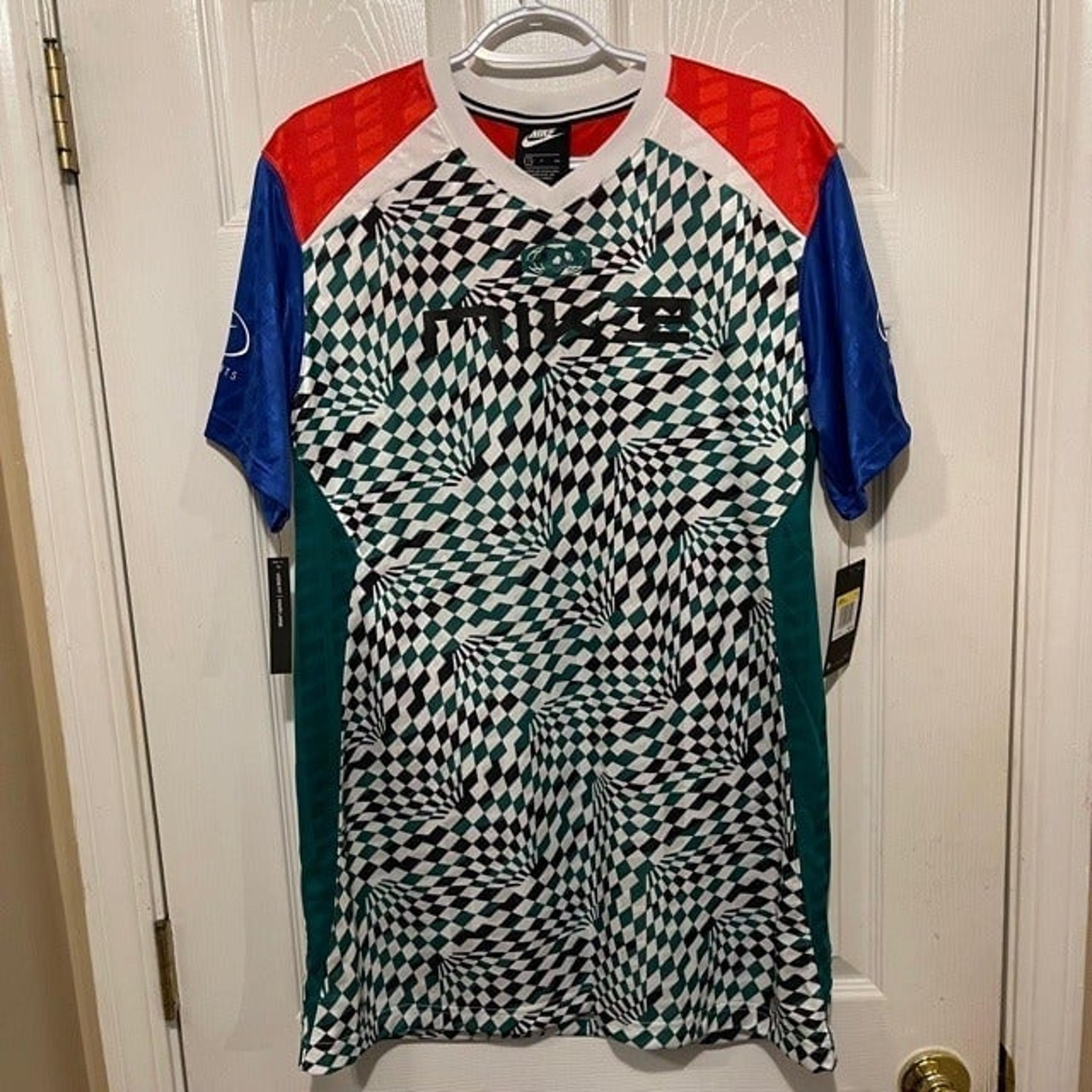 Nike Sportswear NSW Jersey Dress Women's Sz Small Multi-Color BQ8419-480 NWT