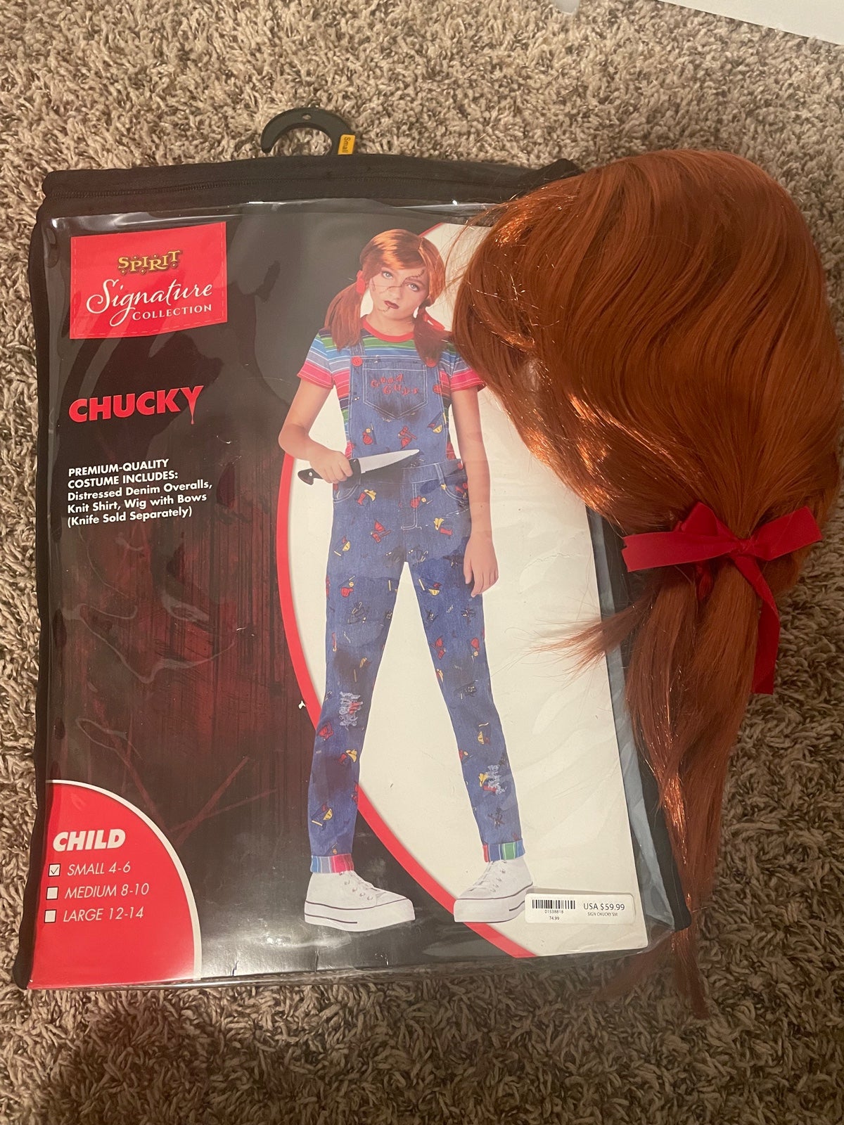 Kids Chucky Halloween Costume