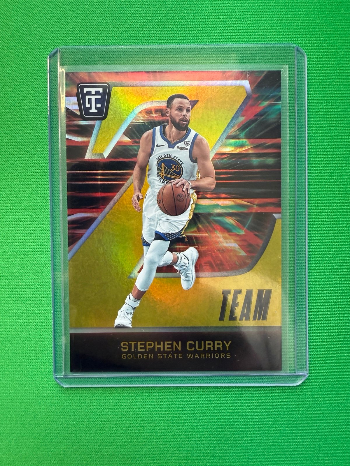 Steph Curry Z team gold - CASE HIT 10/10