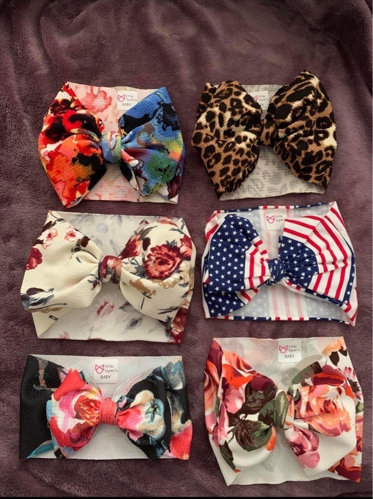 Little Lopers Baby Headwraps