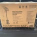 Hampton bay 38,200 btu heat focusing outdoor gas heater bronze finish.