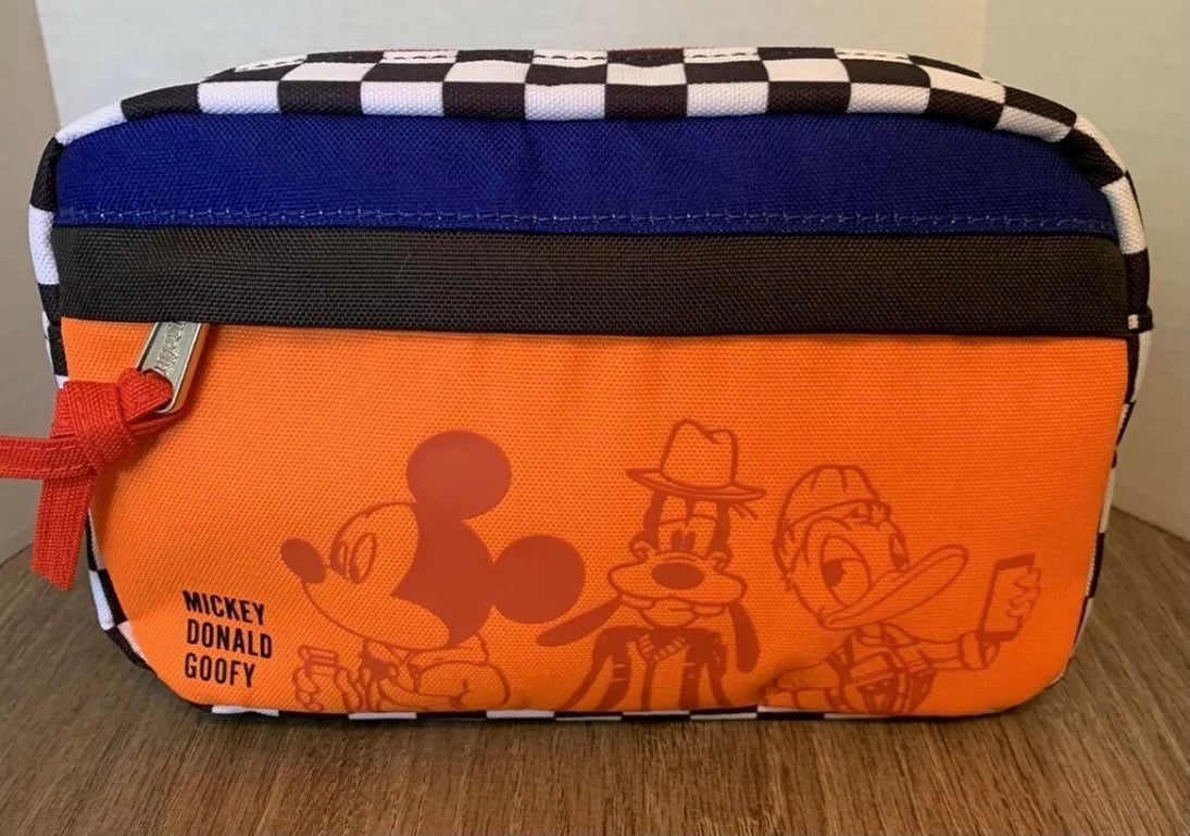 Disney mickey donald goofy race waistbag chestbag beltbag fanny pack