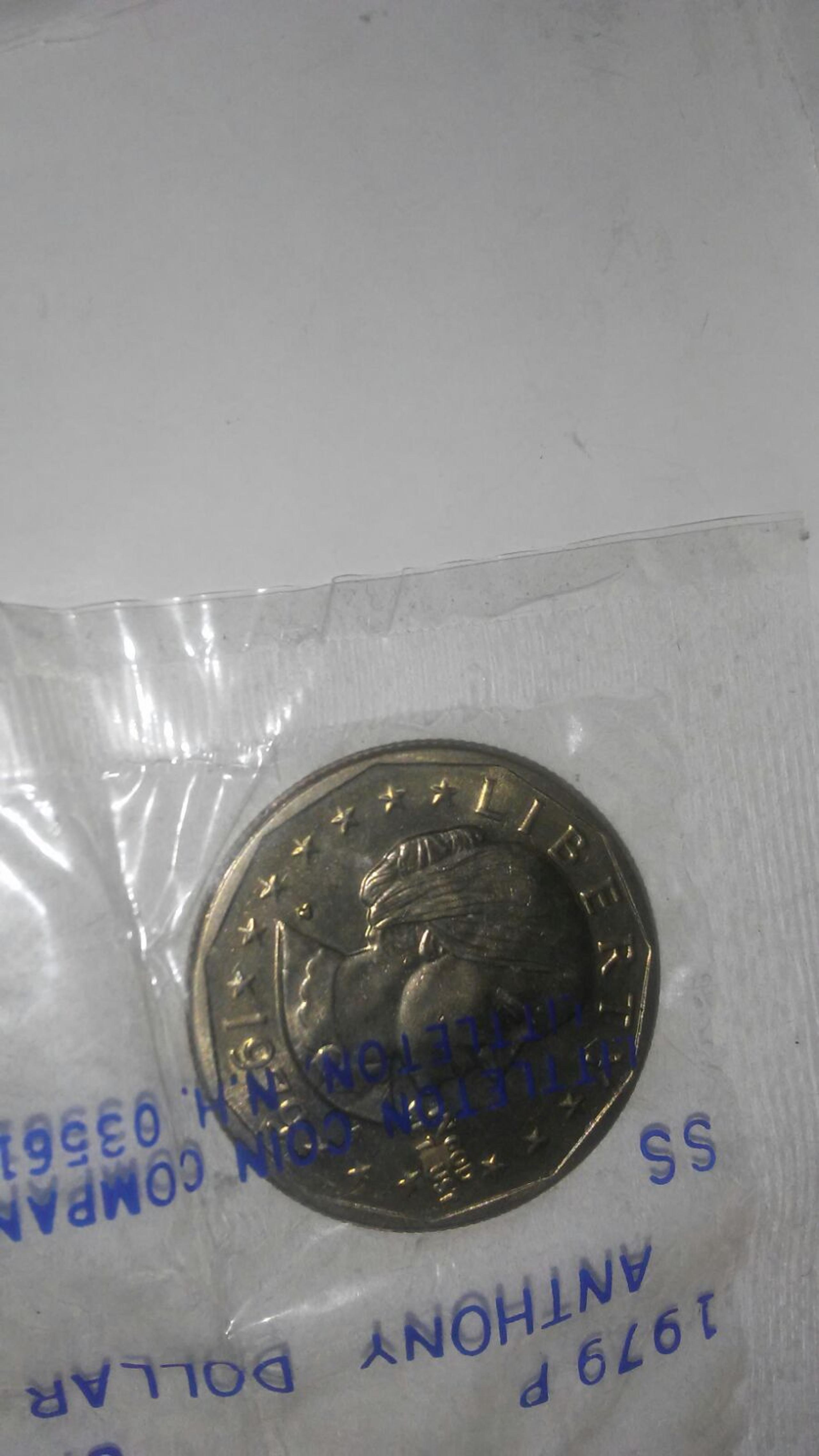 1979 p unc susan B ANTHONY DOLLAR