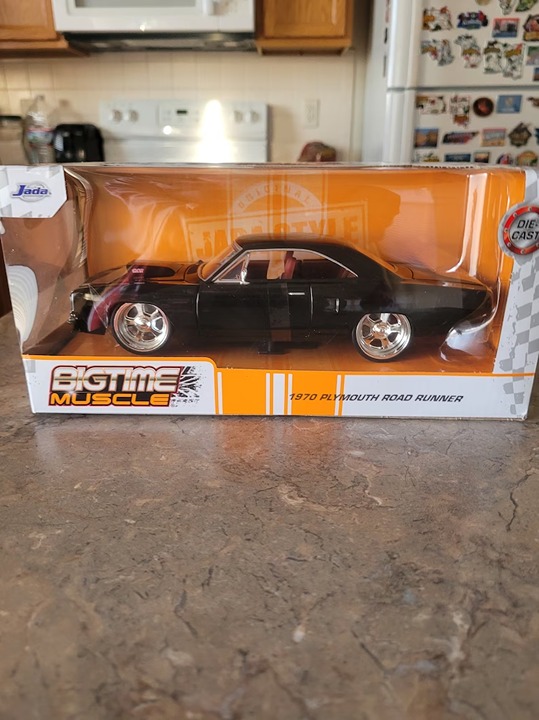 1970 Plymouth Road Runner 440 Black 1/24