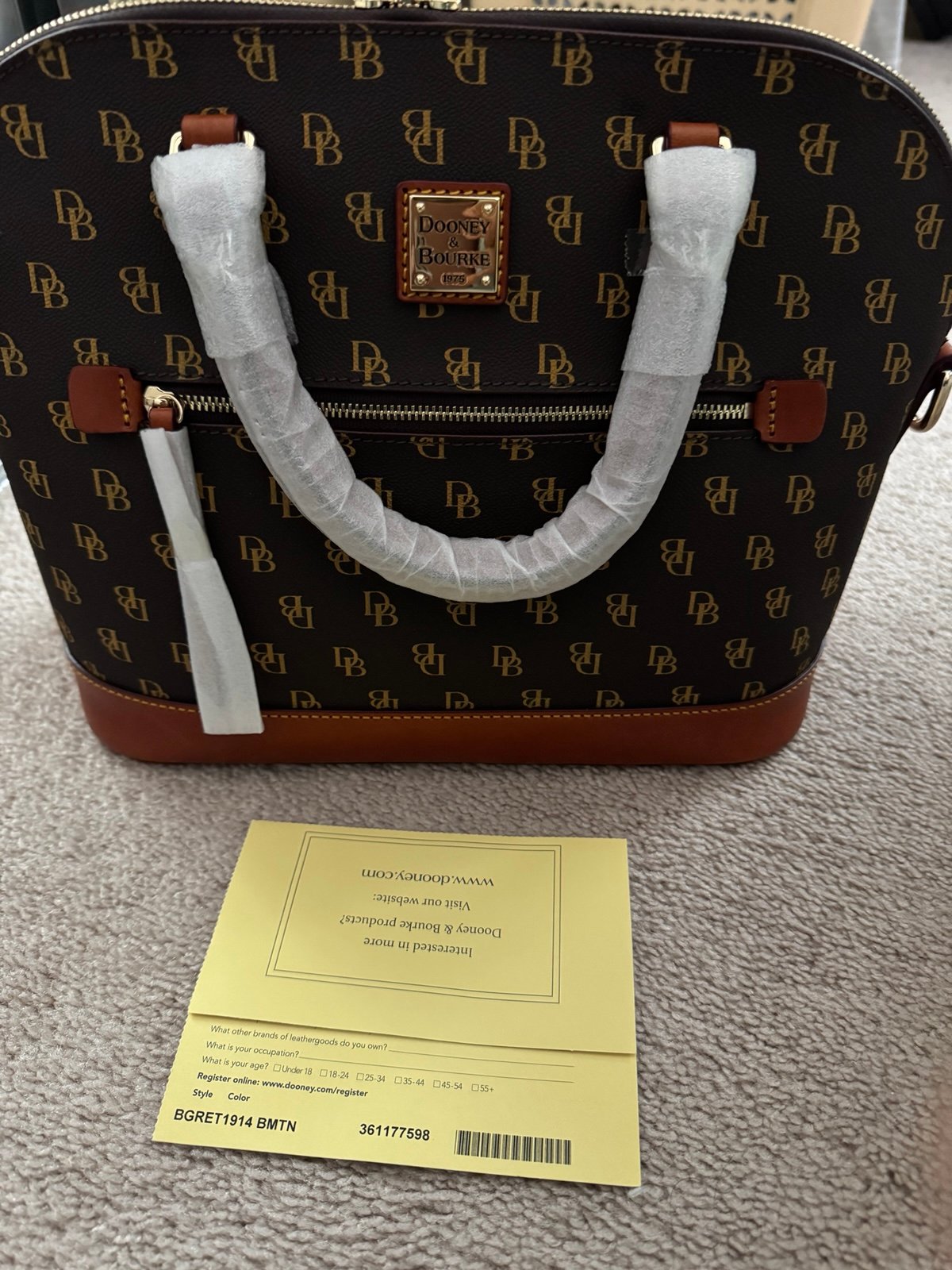 Dooney And Bourke Dome Satchel