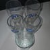 ASSORTED BLUE MOON PILSNER GLASSES, SET OF (5)