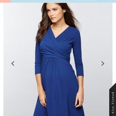 Isabella Oliver wrap dress Emily