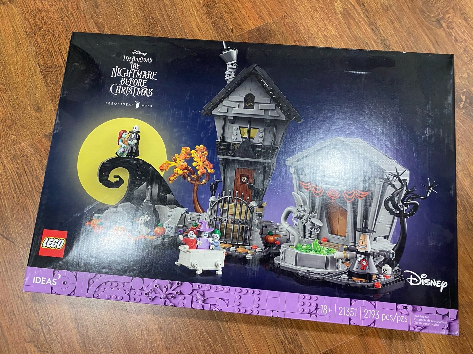 LEGO 21351 Disney Tim Burton's The Nightmare Before Christmas