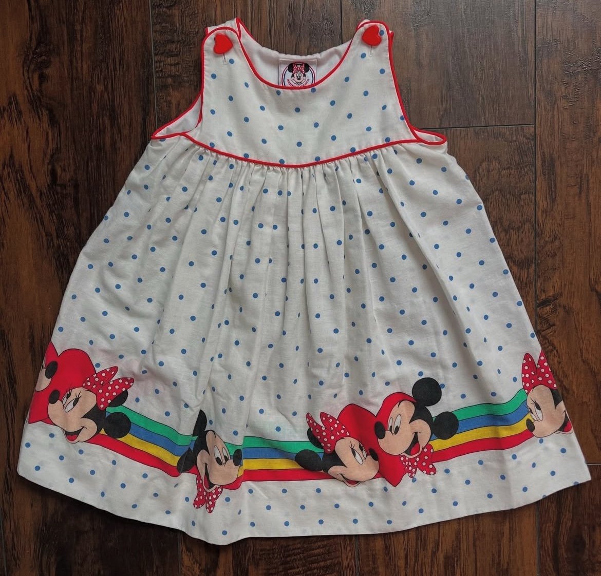 Vintage Minnie’s corner Mickey Minnie Mouse dress size 4t