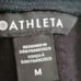Athleta Black Retro Straight Leg Jogger Pants Pockets Women's Size Medium