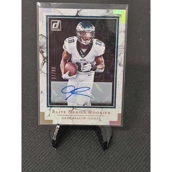 JALEN REAGOR 2020 Donruss Elite Series Rookies AUTO Eagles /99