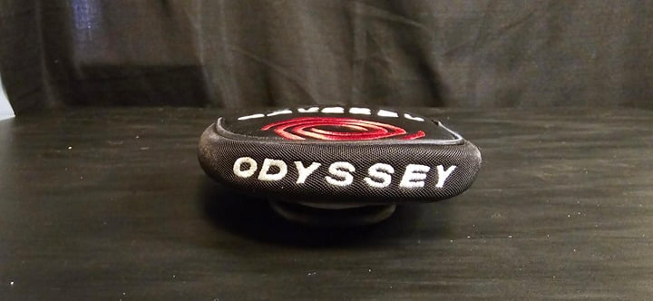 Odyssey Mallet Putter Head Cover Mens Golf Blue Black