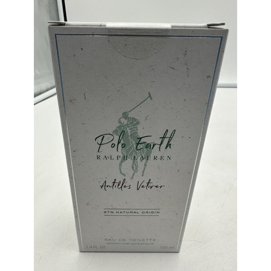 RALPH LAUREN POLO *EARTH* EAU DE TOILETTE SPRAY 3.4 OZ/100 mL NEW (SEALED)