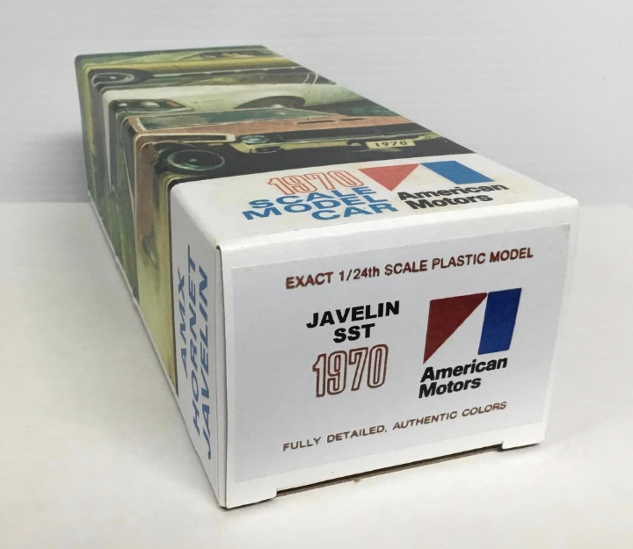 1970 AMC Javelin New Promo Model REPLICA BOX ONLY NO CAR American Motors