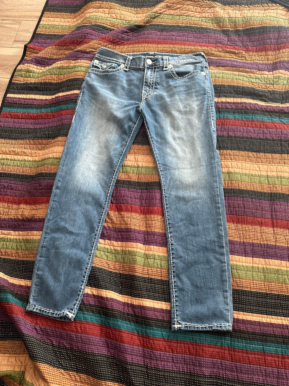 True Religion Jeans Mens SZ36 Relaxed Skinny