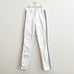 NEW 7 For All Mankind Women’s Skinny Jeans Side Stripe White 24 NWT