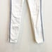 NEW 7 For All Mankind Women’s Skinny Jeans Side Stripe White 24 NWT