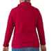 Talbot Velvet Red White Christmas Tree Oversized Turtle Cowl Neck Sweater Size L