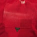 Talbot Velvet Red White Christmas Tree Oversized Turtle Cowl Neck Sweater Size L