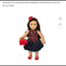 American girl and Janie and jack, wrapped in roses party dress