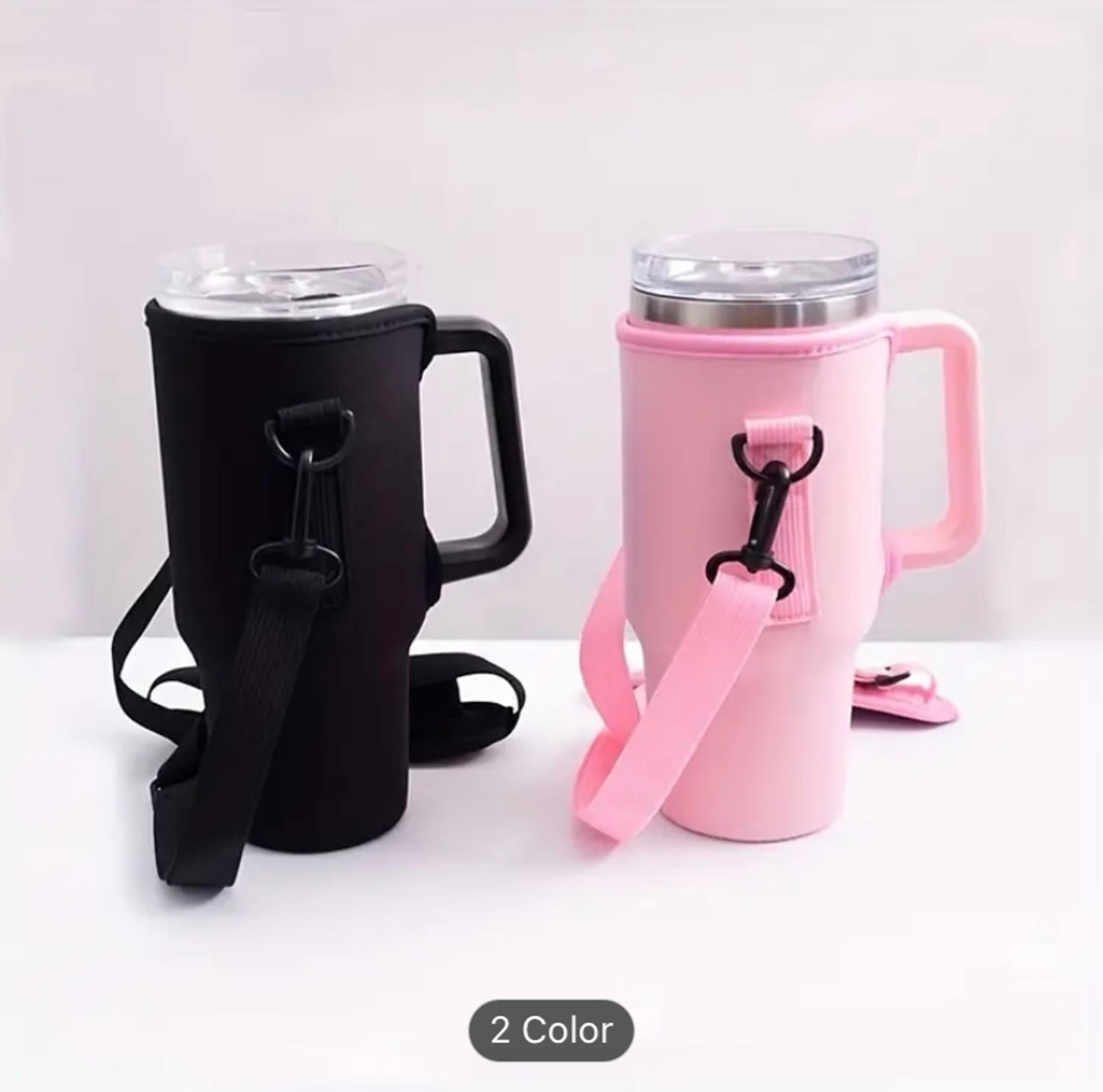 40 oz Stanley cup carrier black  color
