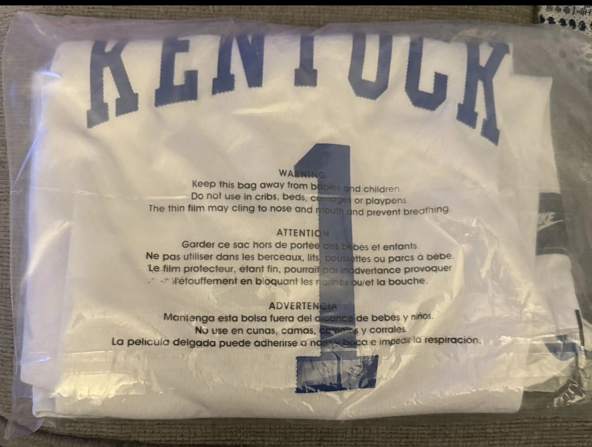 UK KENTUCKY WILDCATS NIKE Medium MENS BASKETBALL JERSEY DRI FIT