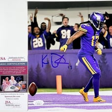 NFL K.J. Osborn Signed Minnesota Vikings 8x10 Photo A Autograph JSA COA