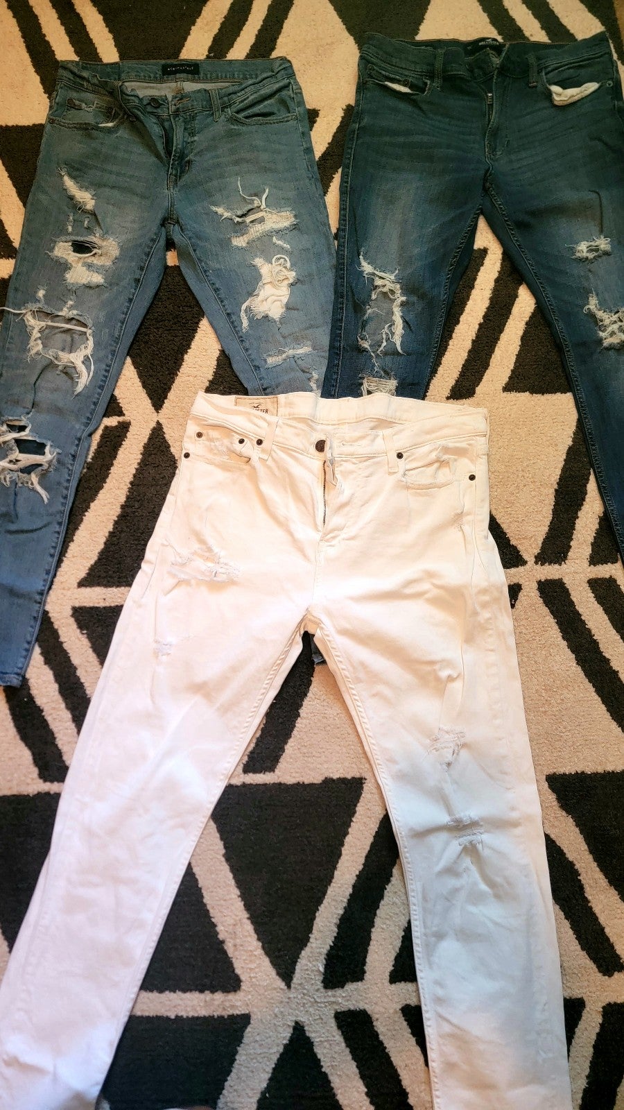 Men's Jeans Hollister and Aeropostal