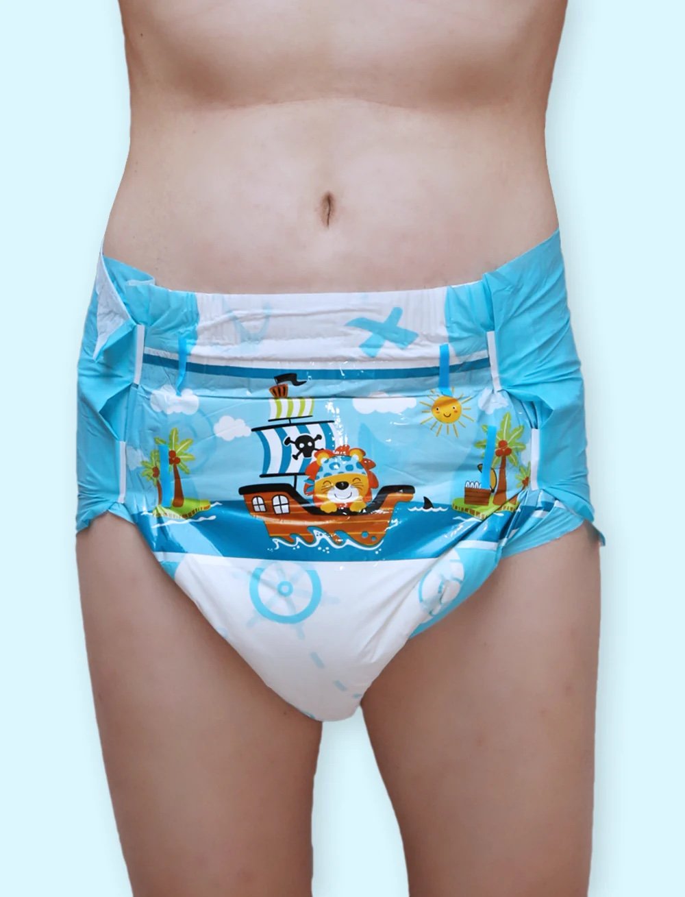 10 Large Kiddo Little Sailor Adult Diapers