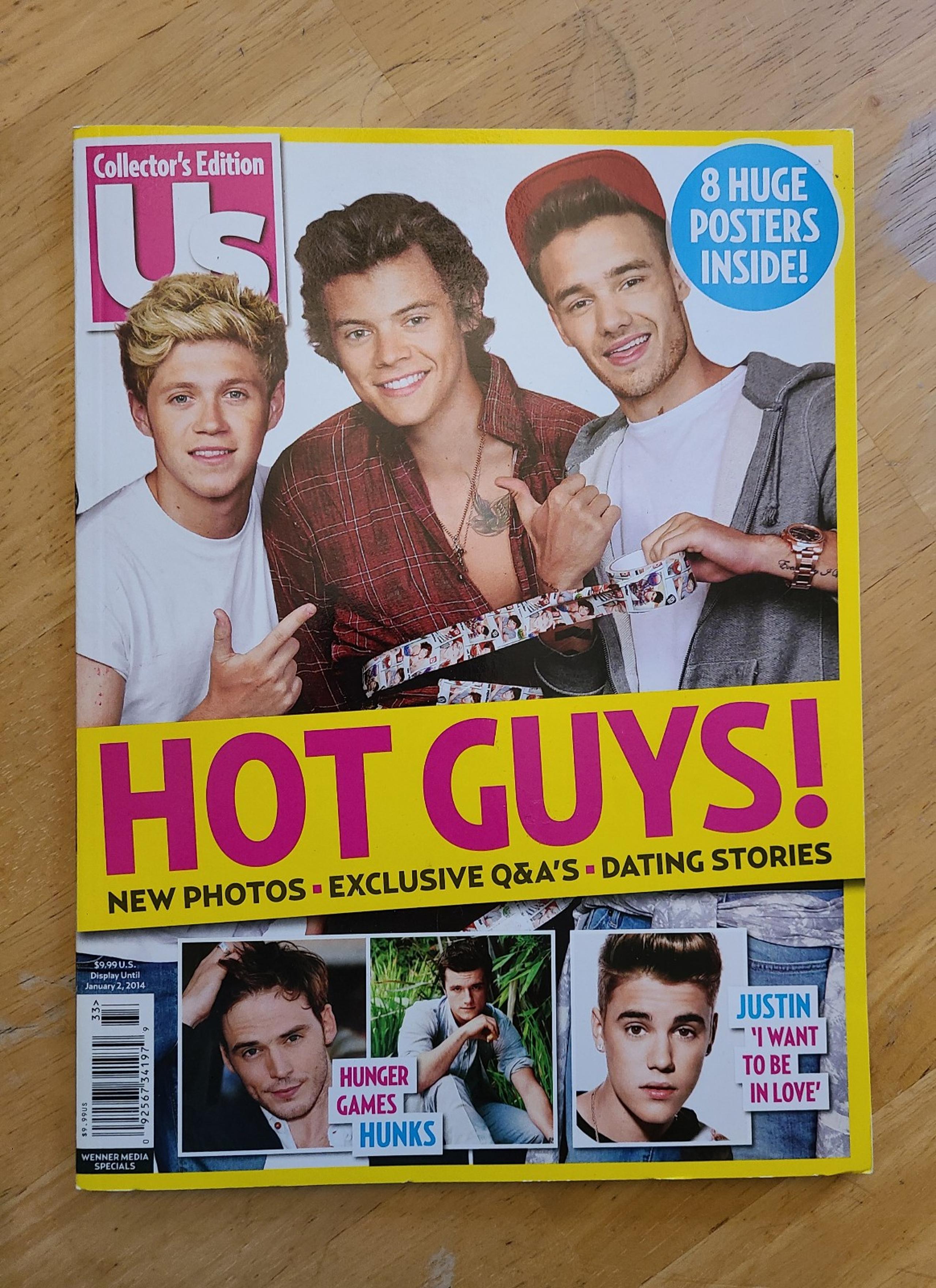 Collector's Edition Us Magazine Hot Guys January 2024 Issue