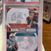 Joe Burrow/Tua Tagovailoa-Contenders, Round 1 Numbers-RC, PSA 9-BENGALS/DOLPHINS