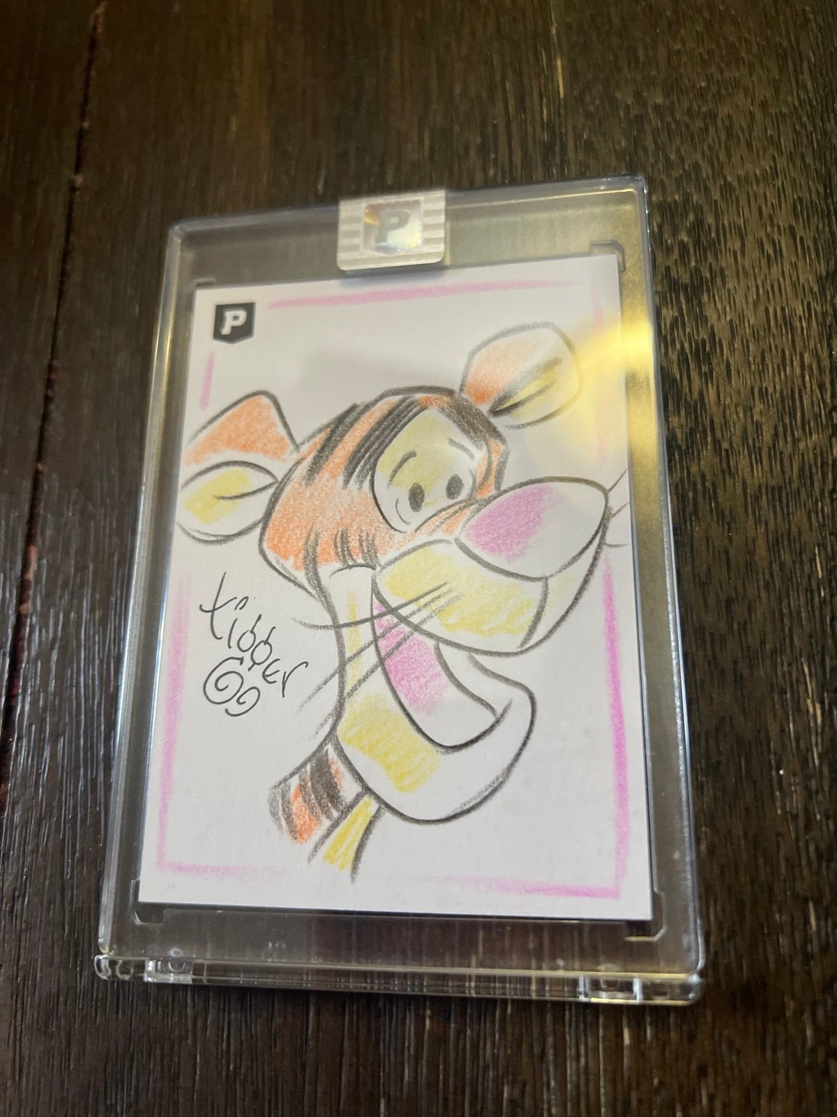 Tigger | Winnie the Pooh | Original Art Sketch Card by Guy Gilchrist 1/1 sketch