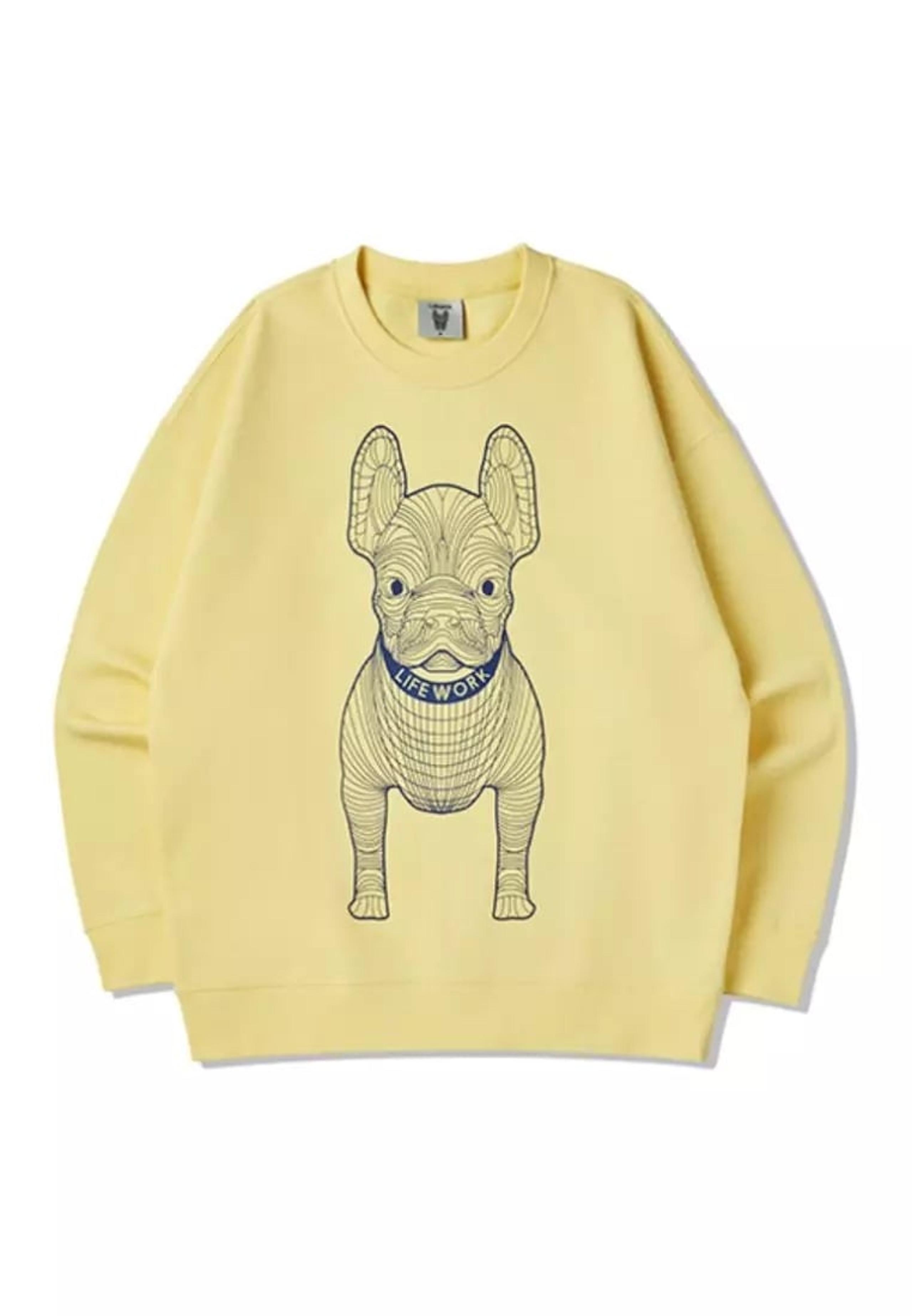 LIFEWORK Yellow Sweater Pullover