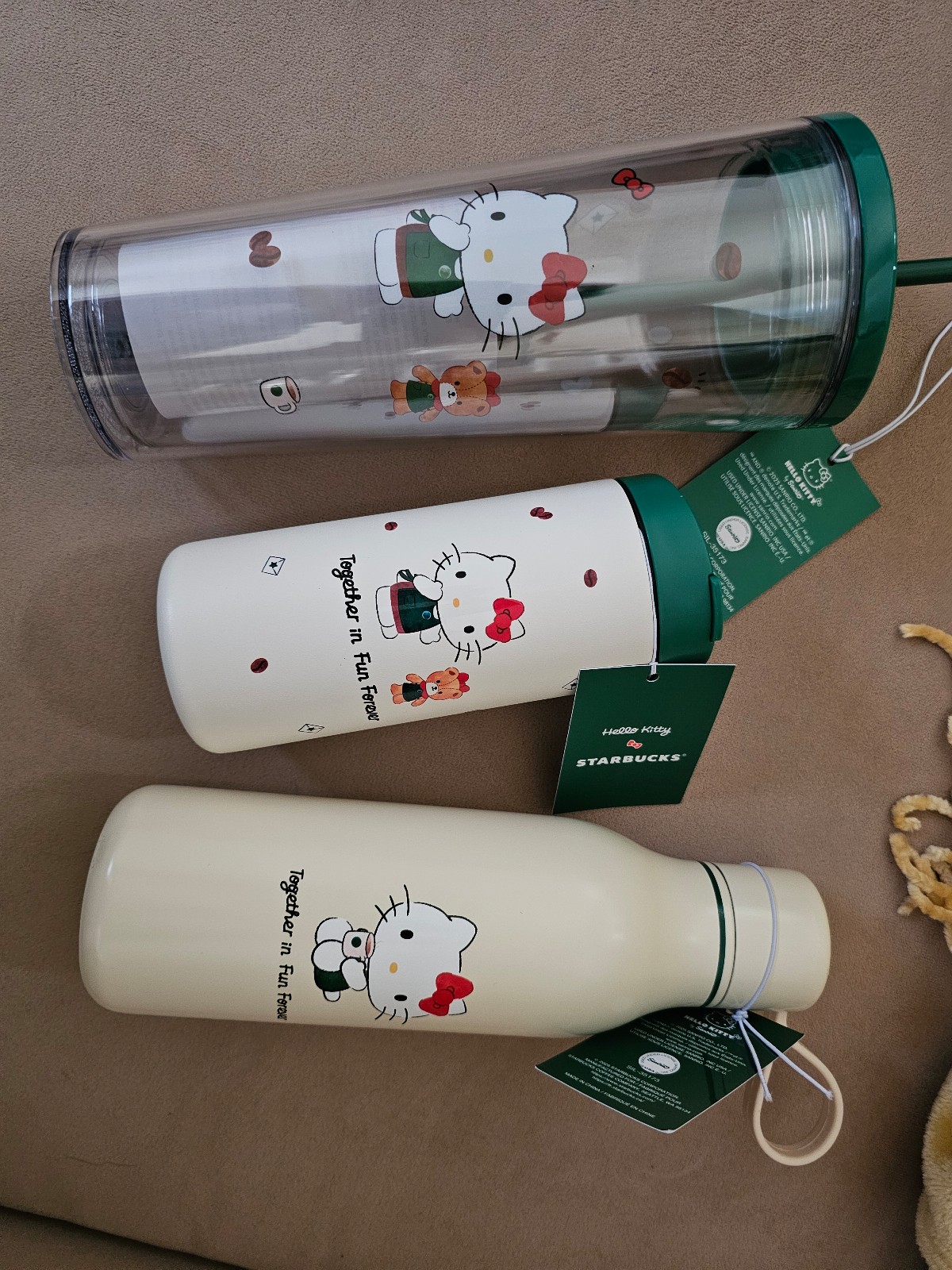 Starbucks x Hello Kitty Set of 3