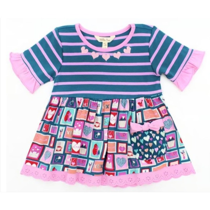 Matilda Jane Snail Mamil Tunic Top Girls Size 10 NWT
