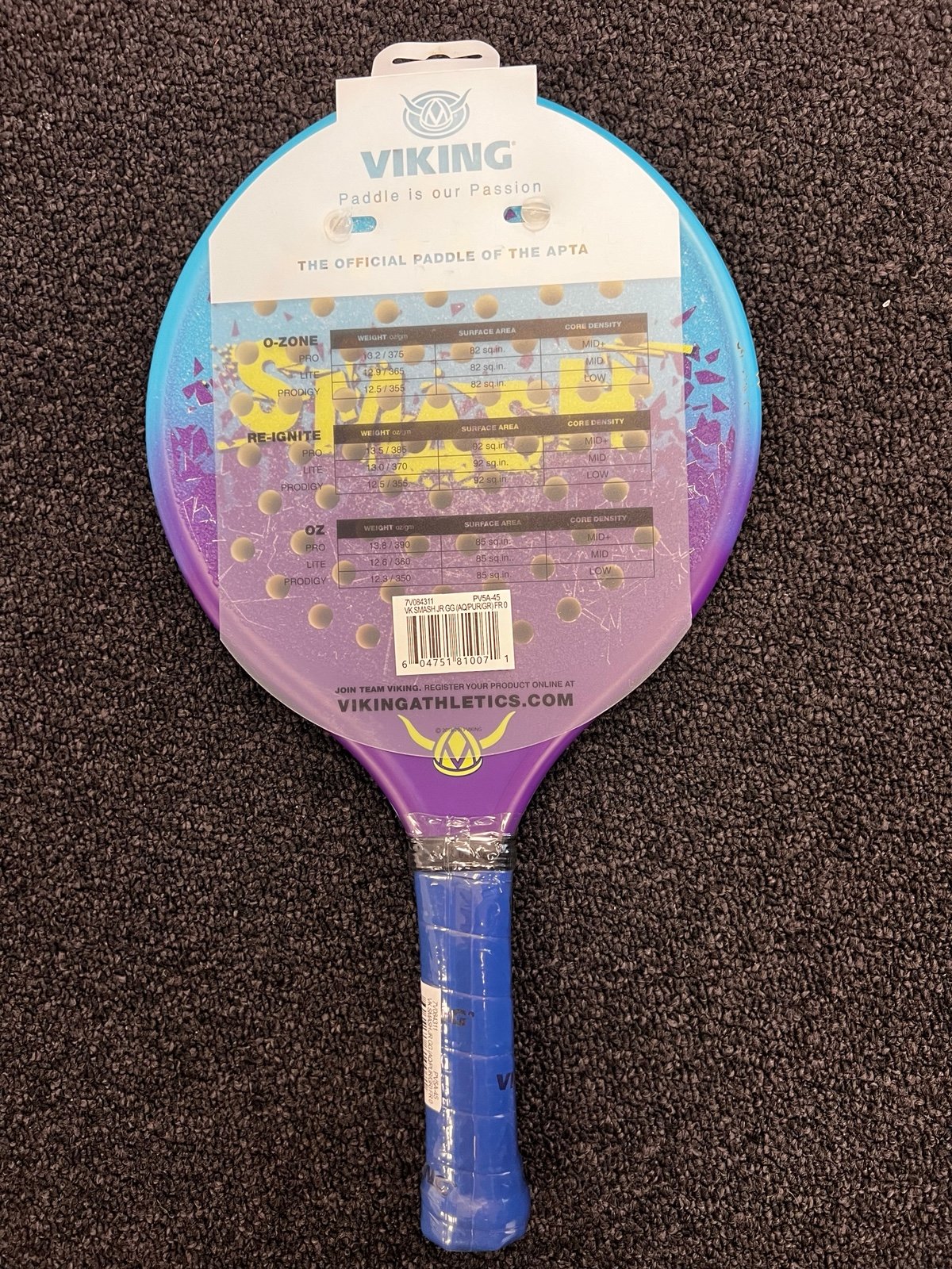 New Viking Smash junior platform tennis paddle