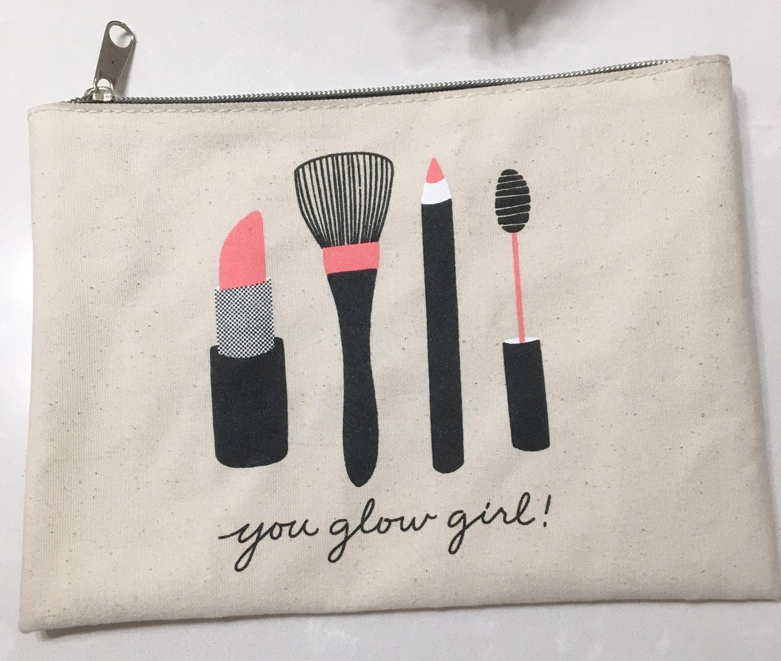 cosmetic bag-classic canvas - Old Navy