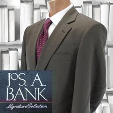 Jos A.banks Men's 40R Green herringbone Suit jacket Blazer Sport jacket Wool