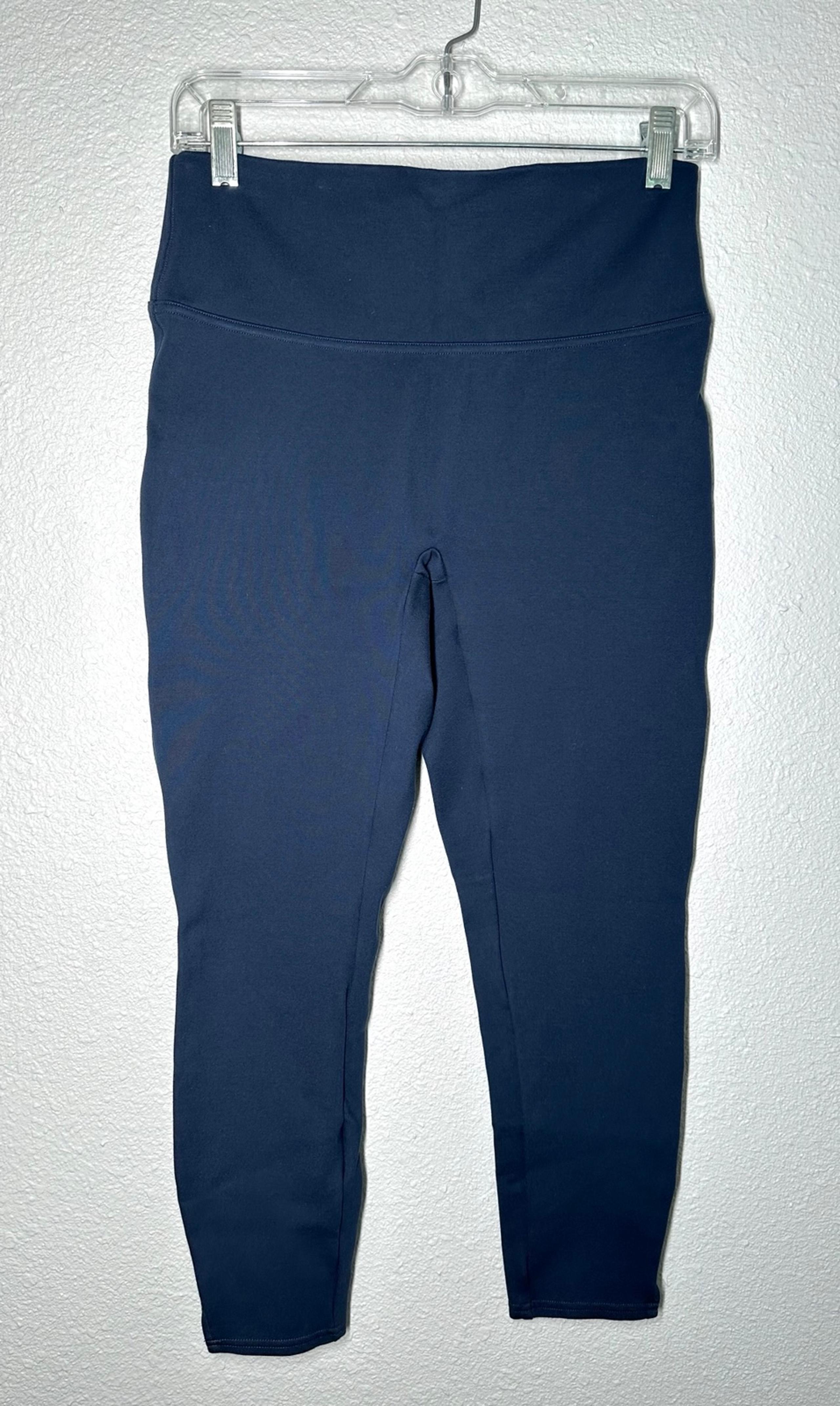 Spanx Petite Navy Blue Leggings Women’s Size Medium