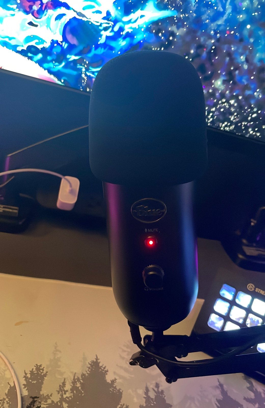 blue Yeti microphone
