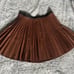 A.L.C. Lamb Leather Skirt