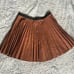 A.L.C. Lamb Leather Skirt