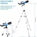 F40070M Telescope Astronomical Monocular with Tripod Refractor Spyglass Zoom