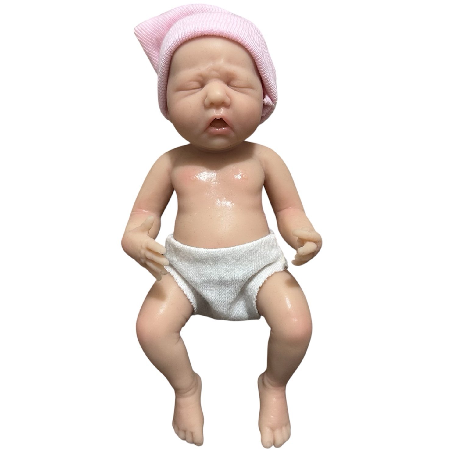 Full body silicone baby boy - 7 inches - reborn doll