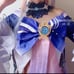 Genshin Impact Sangonomiya Kokomi Divine Priestess Cosplay Costume Small