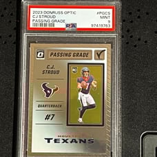 CJ Stroud rookie Passing Graded PSA graded 9 MINT