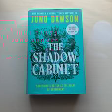 The shadow cabinet by Juno Dawson signed waterstones